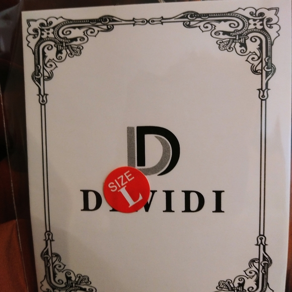 DIWDI Satin Bronze Maxi Dress Size L - Picture 5 of 5